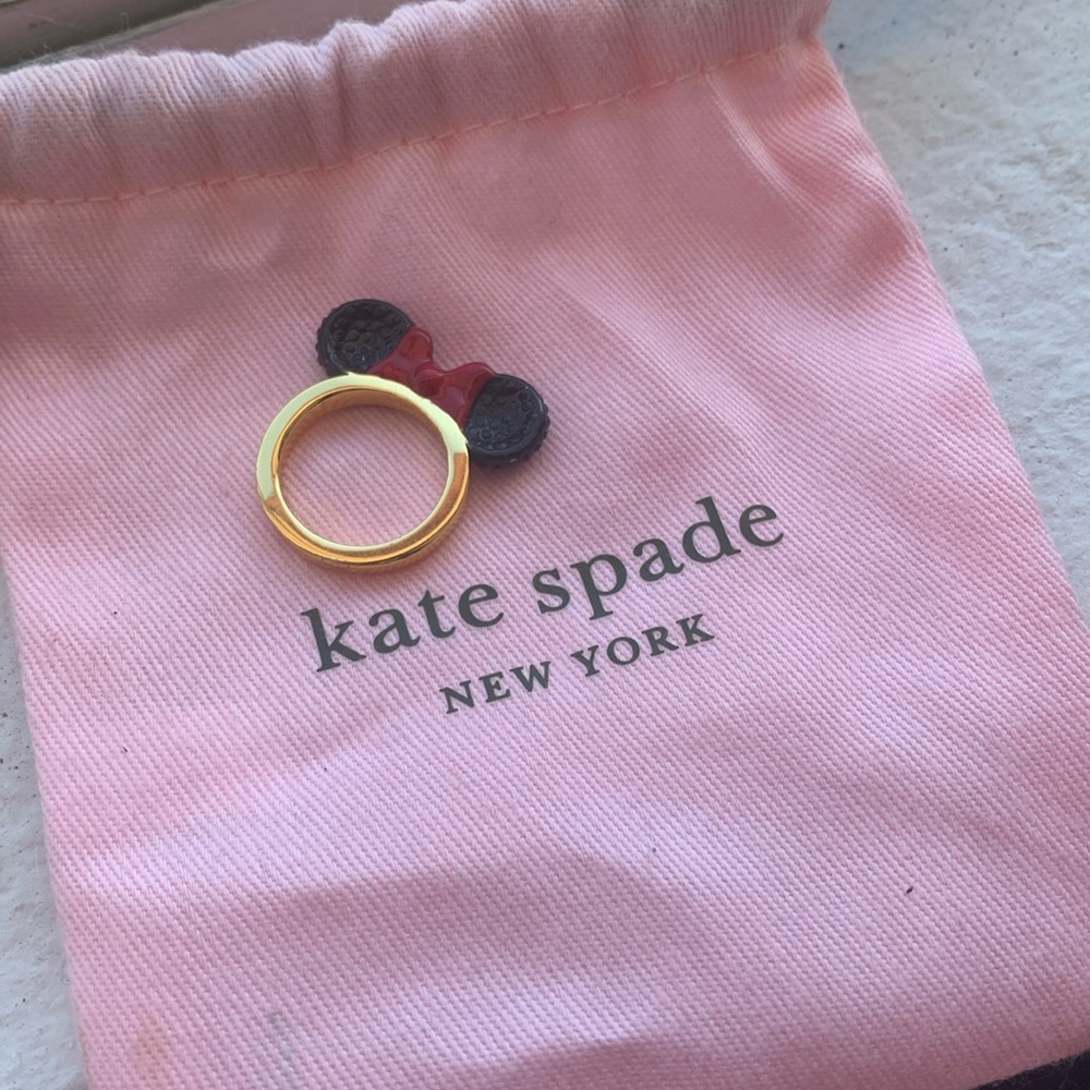 Kate Spade Minnie Mouse ring